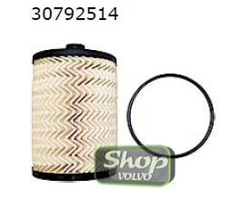 Фильтр топливный для дизеля VOLVO S60 S80 XC 70 ХС90 \\ D5244Txx \\ SCAN-TECH 97,1010